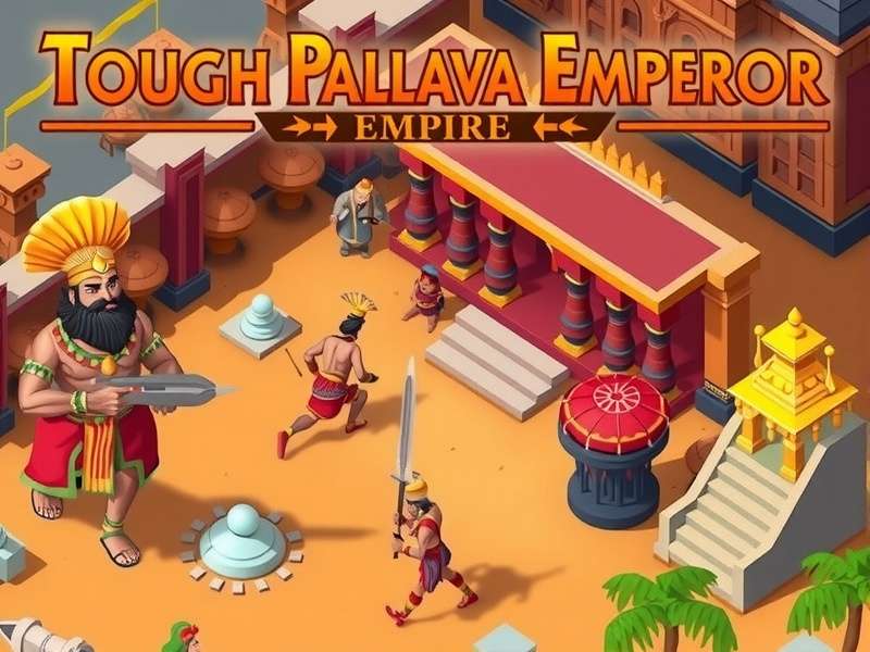 Tough Pallava Emperor gameplay screenshot showing empire management
